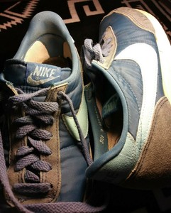 nike canvas shoes blue