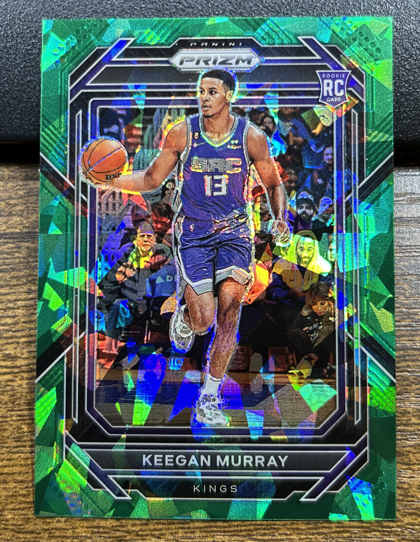 Keegan Murray 2022-23 Panini Prizm Green Ice Fanatics Exclusive #245 Rookie