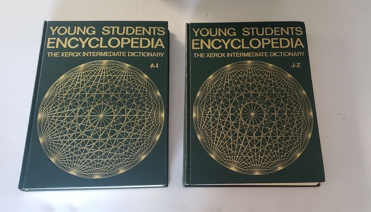 1972 Funk & Wagnalls Young Students Encyclopedia Set w Atlas 1972 Funk & Wagnalls Young Students Encyclopedia Set w Atlas