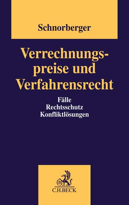 Thumbnail - Stephan Schnorberger / Verrechnungspreise Und Verfahrensrecht