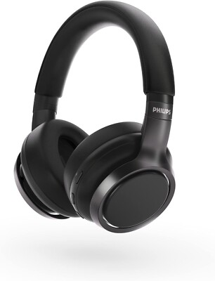 Philips H9505 Active Noise Canceling Bluetooth Over Ear Headphones 