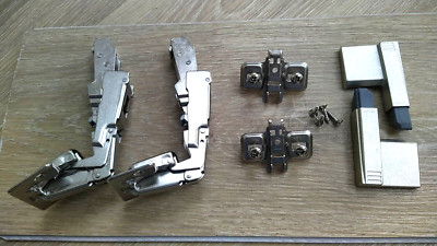 Blum Stahl 170 Grad Scharnier Clip Top Overlay & Halterung mit Soft Close (Paar)