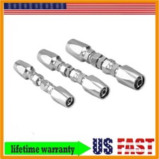 Hydraulic Hose Repair Kit, 3Pcs - 1/4", 3/8", 1/2" Inner Diameter Reusable Hydra