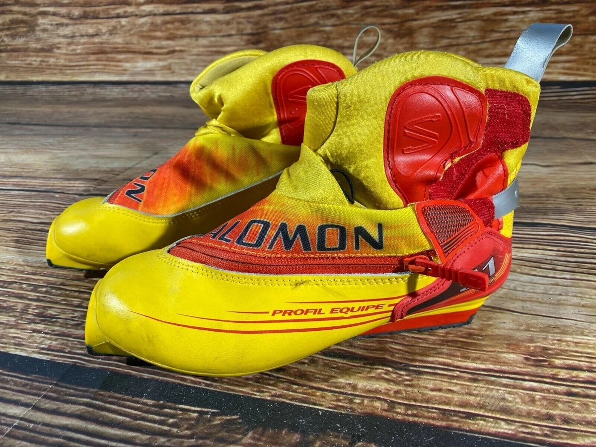 SALOMON Equipe 9.1 RC Cross Country Ski Boots Size EU37 1 3 US5.5