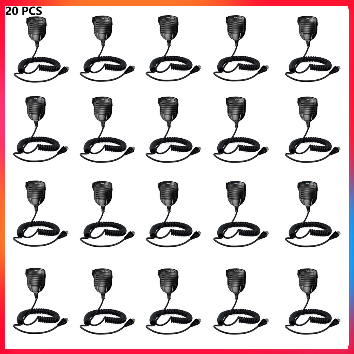 20X MH-67A8J Waterproof Speaker Mic Hand Microphone for Yaesu Vertex Radio 8 Pin-image