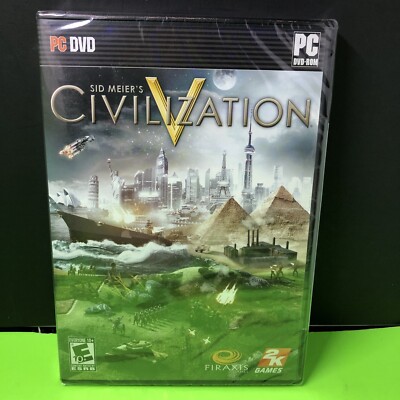 Sid Meier s Civilization PC DVD New Sealed NIP