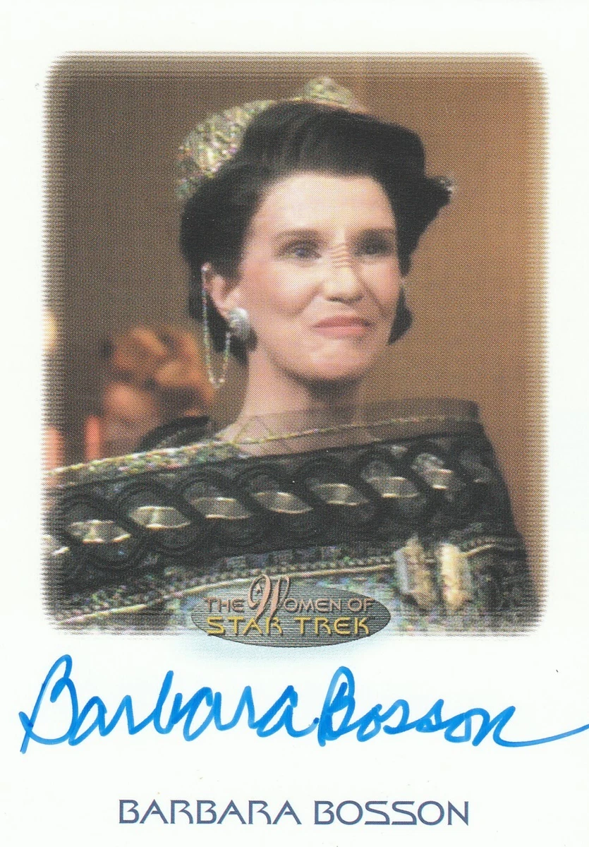2021 Rittenhouse Women Star Trek Barbara Bosson autograph Roana | eBay