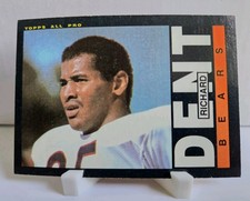1985 Topps - Richard Dent #24 (RC) Bears legend Rookie Card, HOF EX+. rookie card picture