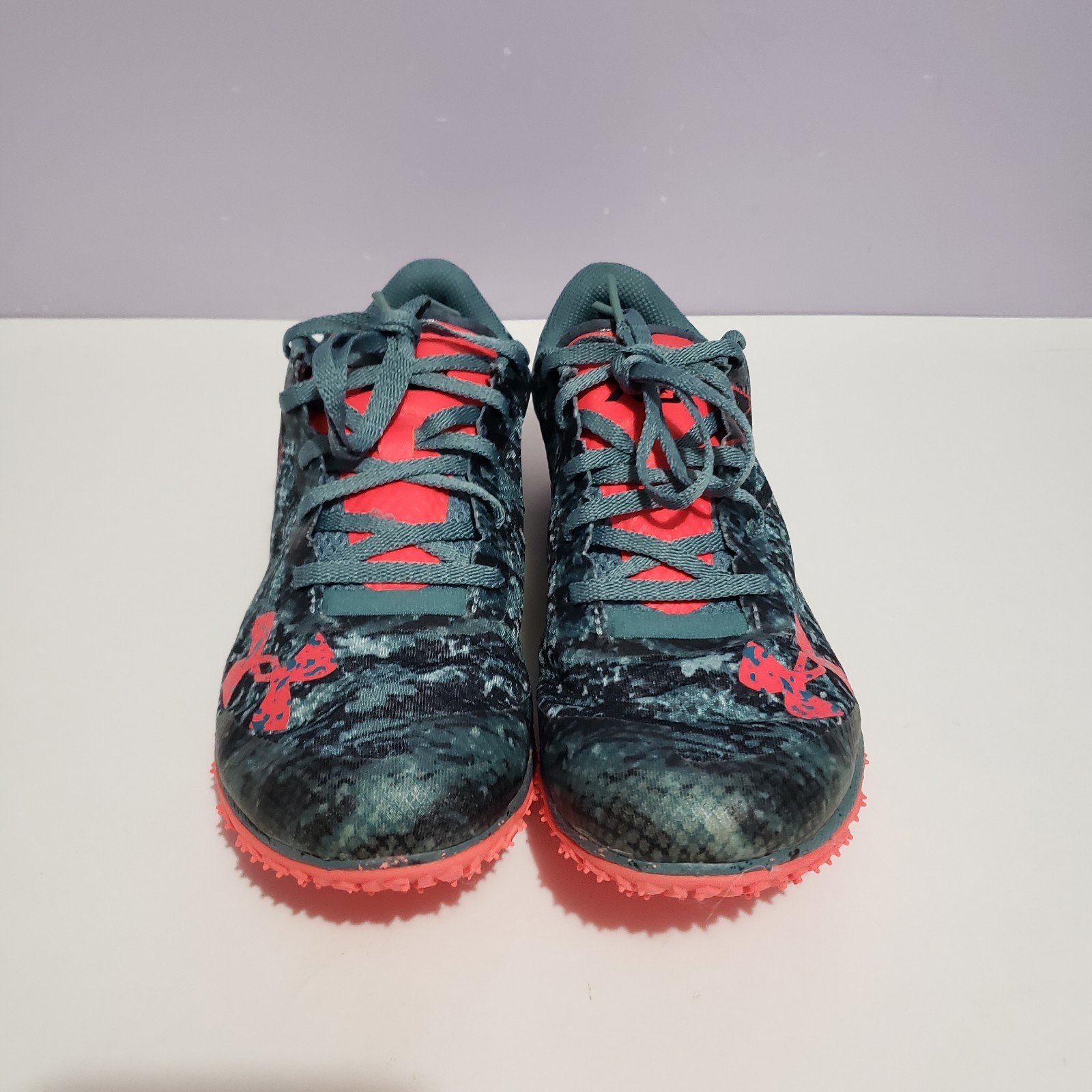 Under Armour Brigade XC Track Shoes Gray/ Multi  Men's Sz 8.5 Women's Sz 10 thumbnail 4