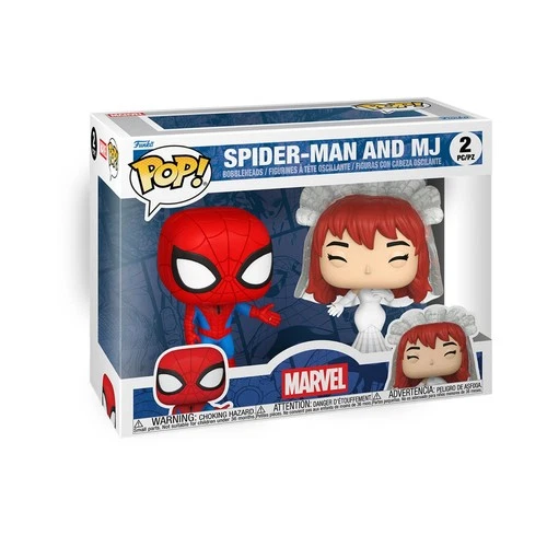 Funko Pop! Vinyl: Marvel - Spider-Man and MJ 2-Pack