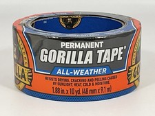 Gorilla 1.88 In. x 10 Yd. All Weather Tape, Black 110418 Gorilla 110418