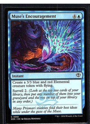 Muse's Encouragement C Secrets of Strixhaven 61 NM