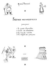 Henri Thomasi: Stadtszenen (Solo Klavier) Klavier, Henri (Tomasi-Komposition