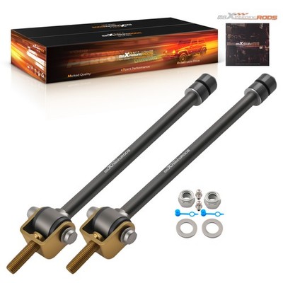 2PC Front Sway Bar Links for Silverado 2500HD 3500HD Sierra 7-9'' Lift 2001-2019