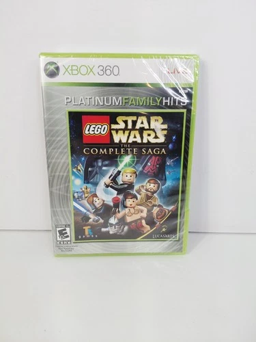 LEGO Star Wars: The Complete Saga (Microsoft Xbox 360, 2007) Factory Sealed