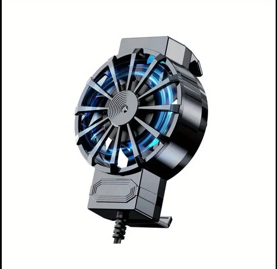 Ventilador de refrigeración para teléfono móvil 1 X16 Mini Turbine Hurricane, alimentado por USB Foto 4 de 4