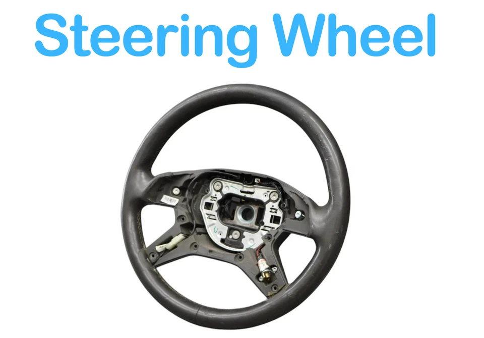 13-16 Mercedes-Benz X166 GL450 Steering Wheel Leather Black 1664609103 Oem Foto 3 de 4