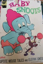Baby Snoots Comic No. 9 1972 Vintage Whitman Comic 