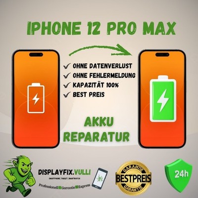 Iphone 12 Pro Max Akku Tausch Batterie Wechsel  Ohne Fehlermeldung 