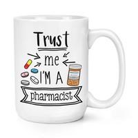 Trust Me I'm A Apotheker 426Ml Groß Becher Tasse Favorit Best Lustiger Witz