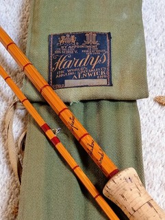 Hardy The 'Perfection' (ca. 1956) 8' 6" Palakona Split Cane Fly Fishing Rod