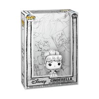 Funko Pop! Cover: Sketched - Cinderella - Aschenputtel - Vinyl-Sammelfigur - Ges