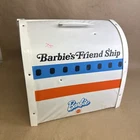 Barbie’s Friend Ship Jet Airplane Foldout Toy Carrying Case • Vtg Dollhouse 1973