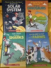Dr. Seuss The Cat in the Hat's Learning Library 4 Books  Brand New