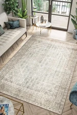 Keen Home Design 5x7 Rug - Machine Washable Area Rug with Non-Slip Backing, I...