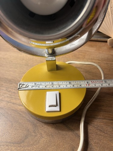 Lampada vintage da tavolo Space Age Anni 60/70 - Funzionante - Imagen 7 de 8