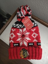 Chicago Blackhawks NHL Winter Hat Skully Knit Beanie American Needle
