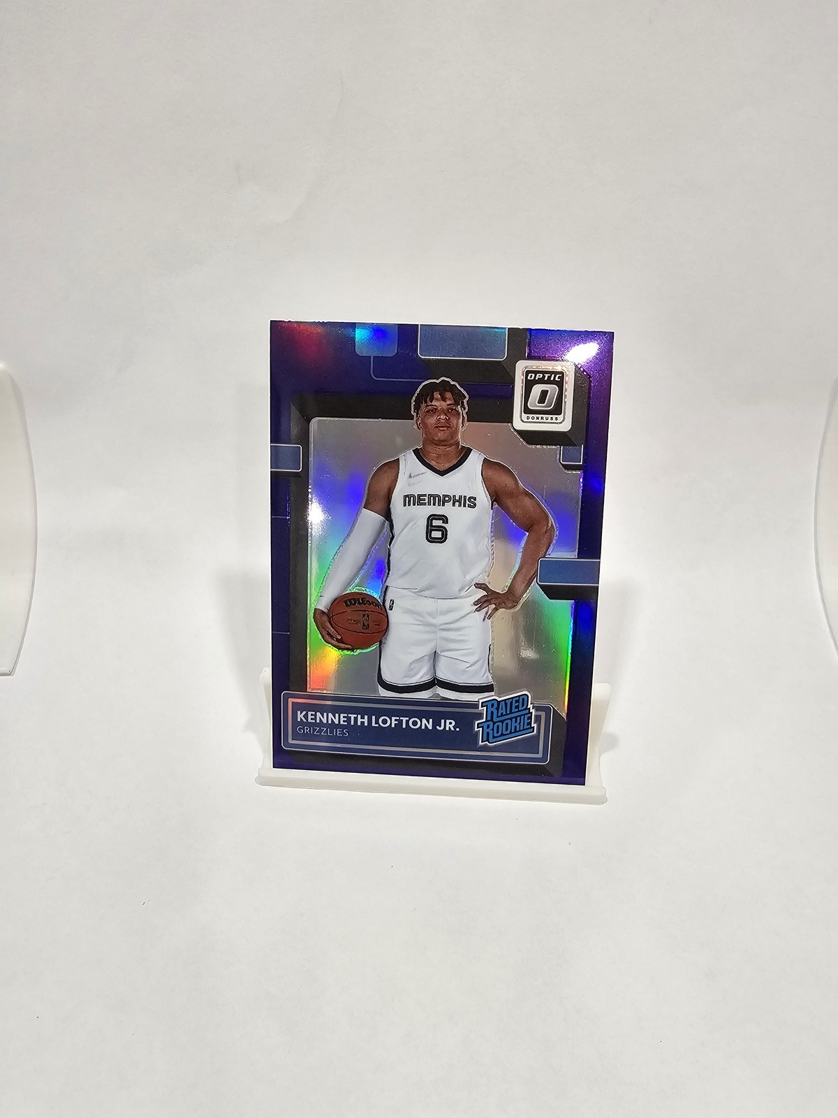 2022-23 Donruss Optic #202 Kenneth Lofton Jr. Purple