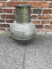 Gr&ouml;&szlig;e Vase aus Zinn peltro 5,6 kg