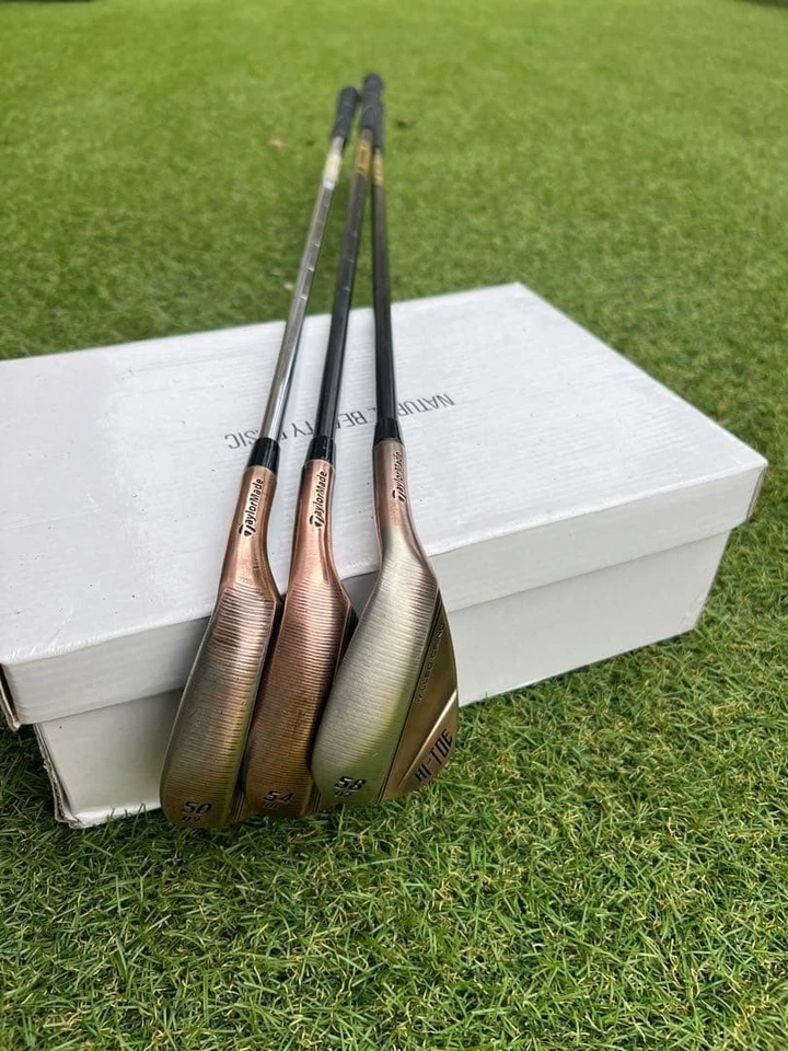 TaylorMade HI-TOE 3tlg Wedge Set 50°54°58° Flex-S200 Dynamic Gold/TOUR ISSUE - Bild 2 von 4