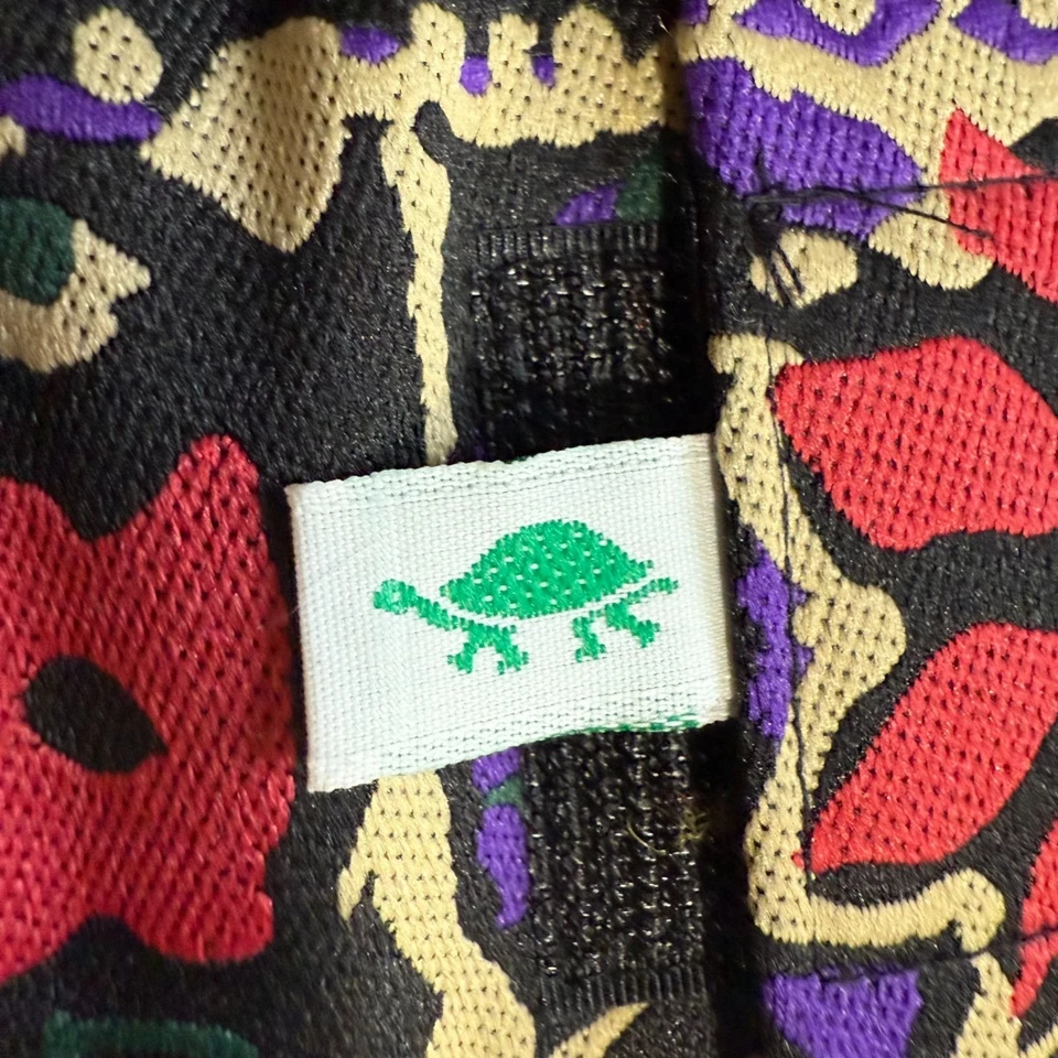 Sombrero Tejido Tortuga 100% Lana Forrado Estampado Geométrico Unisex Púrpura Invierno Foto 3 de 4