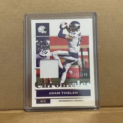 2021 Panini Chronicles - Adam Thielen #53 Jersey /199 (MEM)
