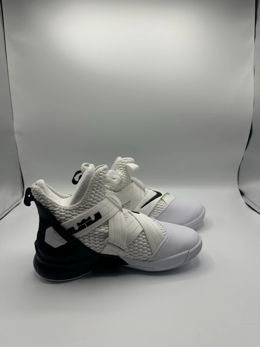 Nike LeBron Soldier 12 TB White Black for Sale | Authenticity