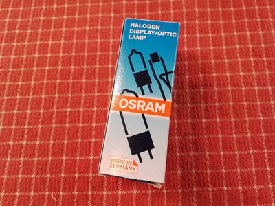Stückpreis Osram Halogen Display Optic Lamp 64225 10W 6V G4 NAED 54260 Neu+OVP