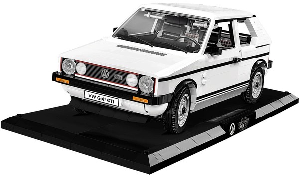 1:12 Klemmbausteinmodell Vw Golf Gti 1976-1983 Cobi 24358 Ovp ! 1743 Bausteine !-image