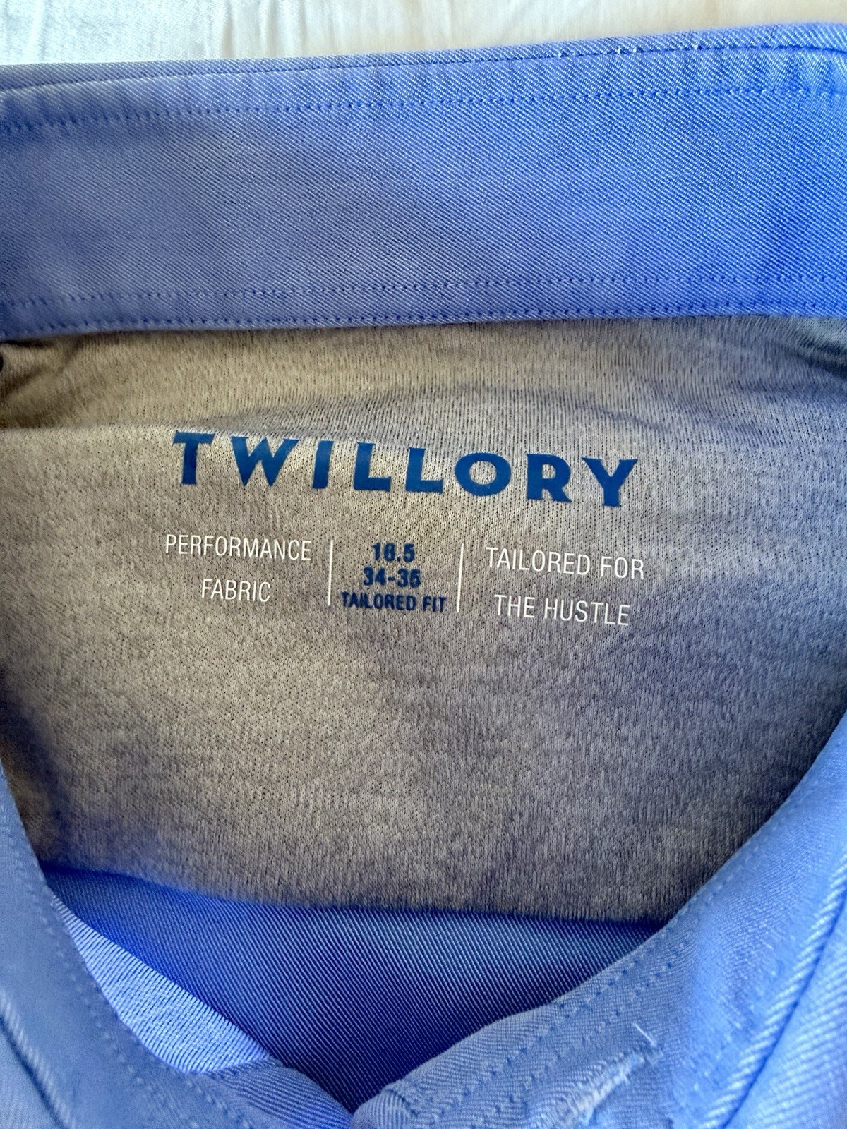 Twillory Performance Tailored Button Down 16.5/34… - image 4