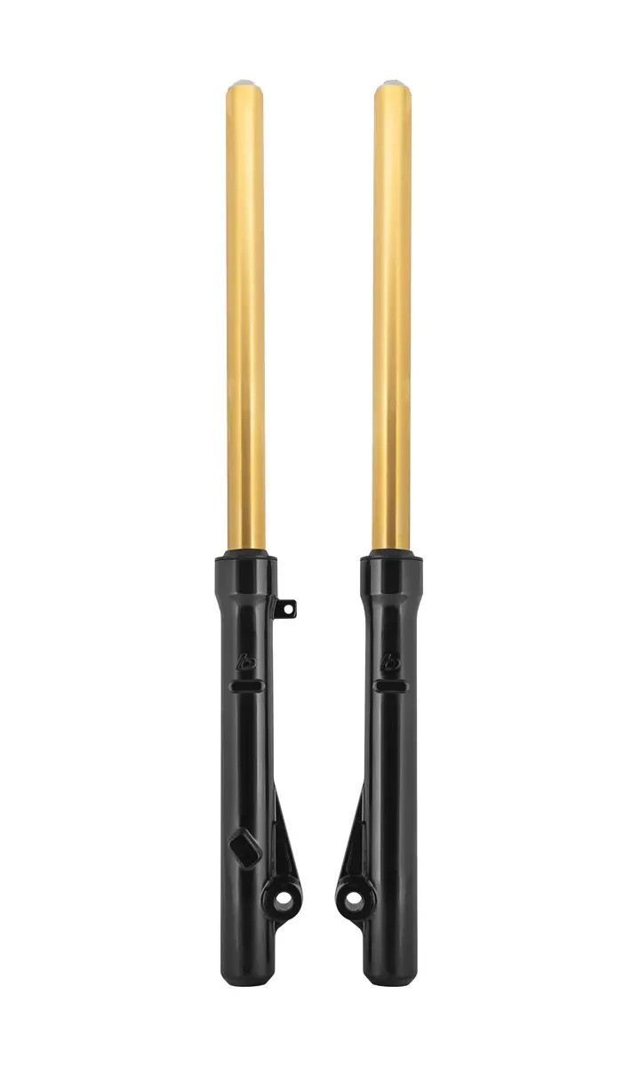 TB Parts Fork Assembly Set – All Honda CRF110 - Gold TiN Coated Upper Fork Tube