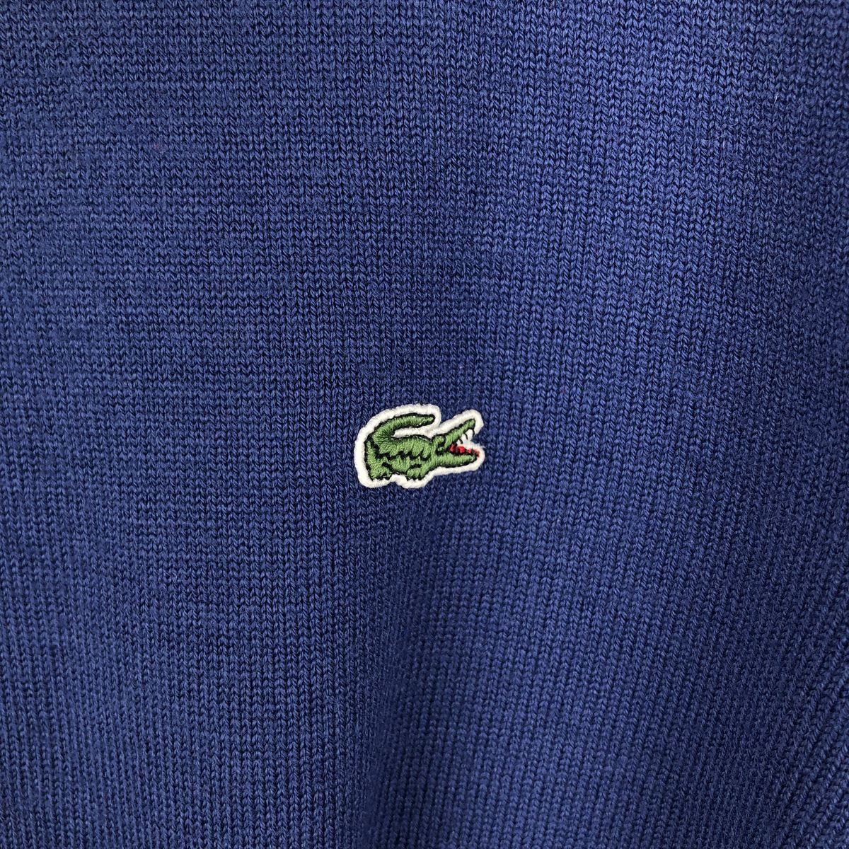 Used Lacoste Polyester and Wool Knit Sweater Size 6 Men's XL thumbnail 5