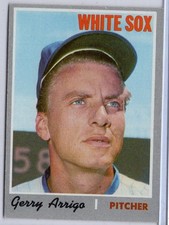 1970 Topps #274 Gerry Arrigo in EX Condition White Sox
