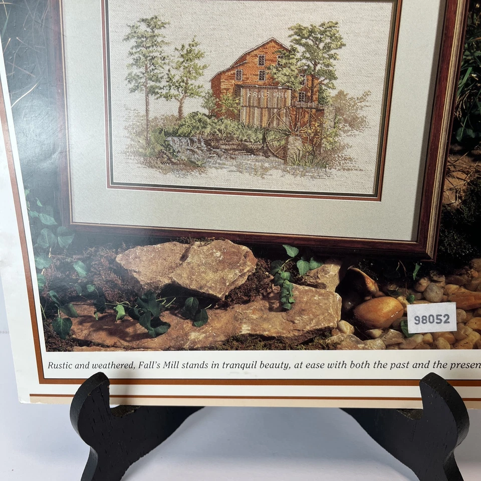 Color Charts FALL’S MILL By Burton Dye Counted Cross Stitch Pattern - 1990 - Image 4 of 4