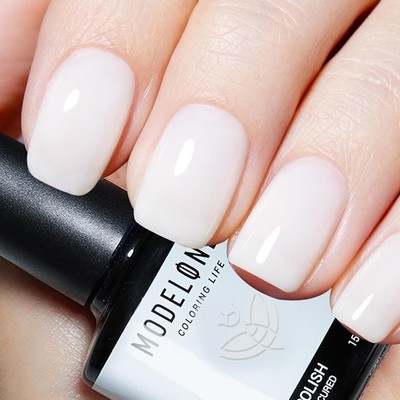 modelones Milky White Gel Nail Polish A02-Jelly 