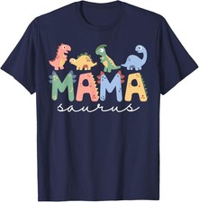 Funny Mamasaurus T Rex Dinosaur Mama Saurus Unisex T-Shirt