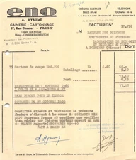 1960 GAINERIE CARTONNAGE ENO A PARIS - FACULTE DES SCIENCES UNIVERSITE DE PO