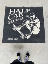 VANS Steve Caballero Half Cab 20th Anniversary Store Banner Flag 4ftx4ft