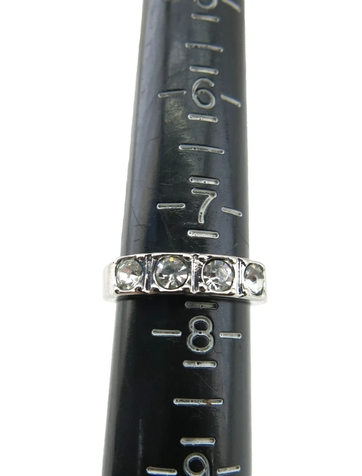 Official Game Time New York Yankees Stacked Gemstone Team 7.5" Rings - Image 3 of 4