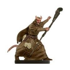 WOTC D&D Mini Savage Encounters Tiefling Necromancer (R) NM